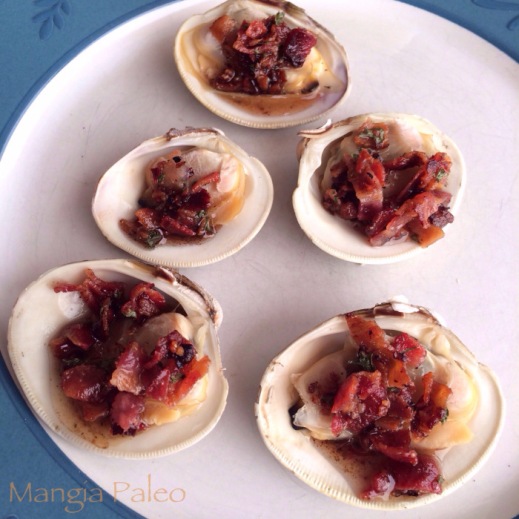 steamed clams and bacon